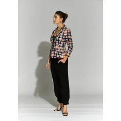 Chaqueta de Punto Floral