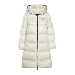 Chaqueta Larga Acolchada con Capucha