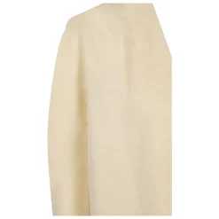 Chaqueta Larga de Lino y Viscosa