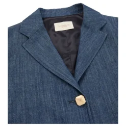 Chaqueta vaquera de corte cuadrado
