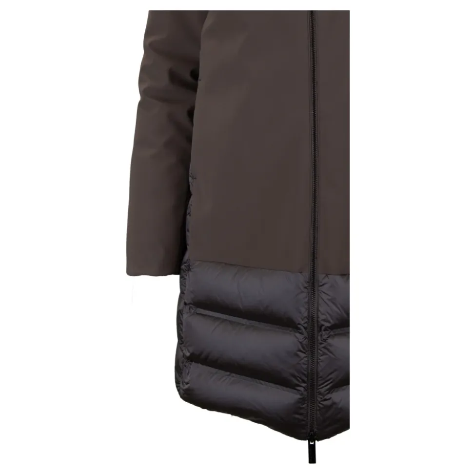 Chaquetón de Plumas para Mujer con Cremallera