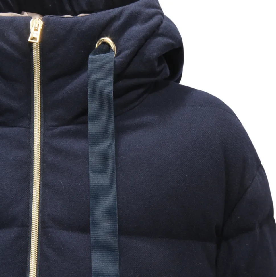 Chaquetón de plumón de cachemira