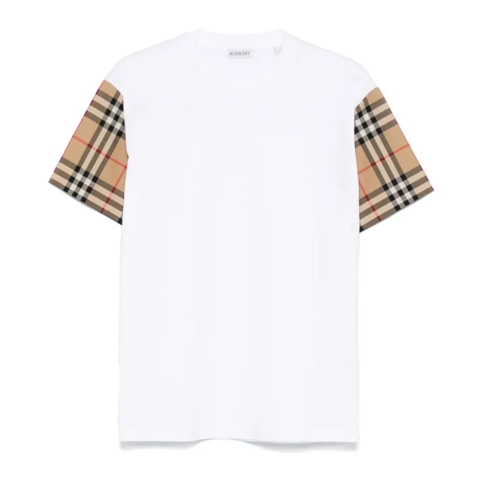 Check Sleeves T-Shirt