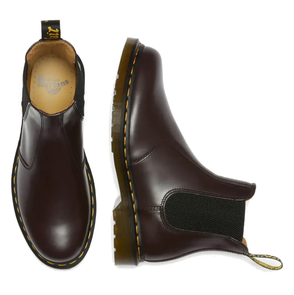 Chelsea Burgundy Smooth Botas