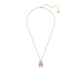 Colgante Oso Mujer Rosa Oro Rosa