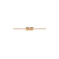 Collar con pedrería y logo