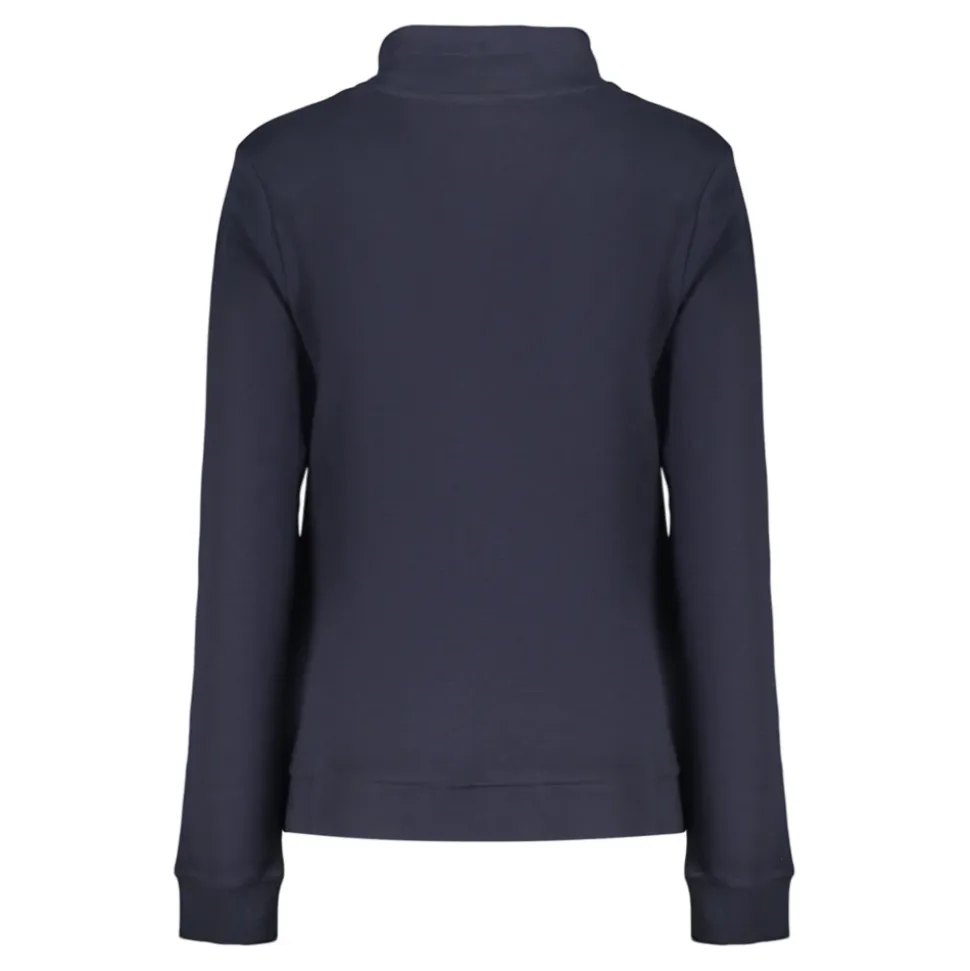 Conjunto Deportivo con Cremallera, Cuello Alto y Logotipo con Abalorios