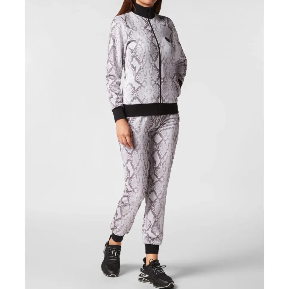 Conjunto Deportivo de Triacetato: Top/Pantalón Pitone
