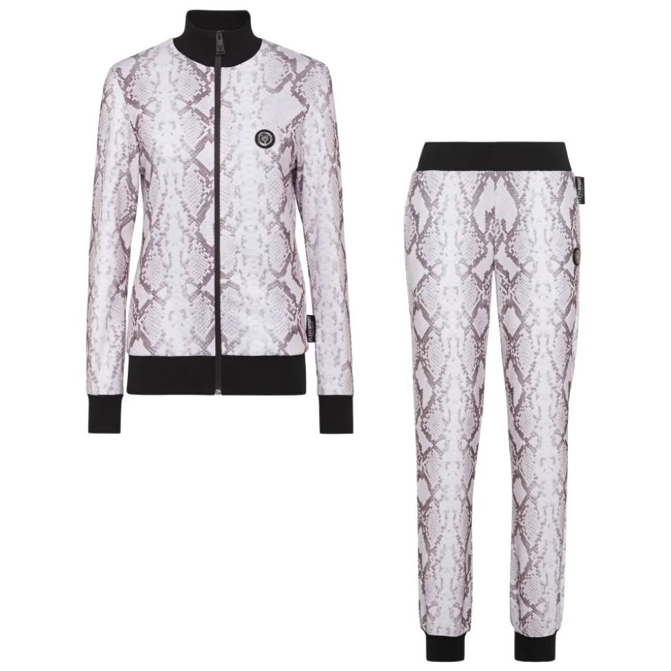 Conjunto Deportivo de Triacetato: Top/Pantalón Pitone