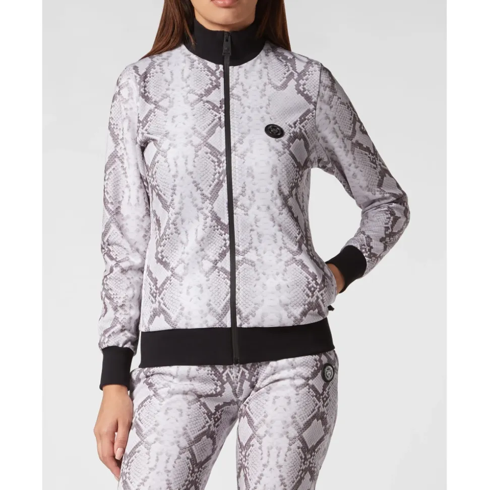Conjunto Deportivo de Triacetato: Top/Pantalón Pitone