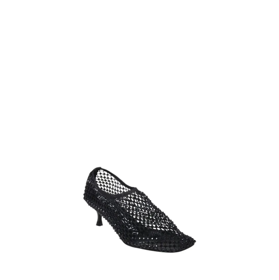 Connie Embellished Mesh Pump