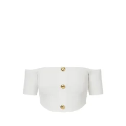Cropped Knit Top