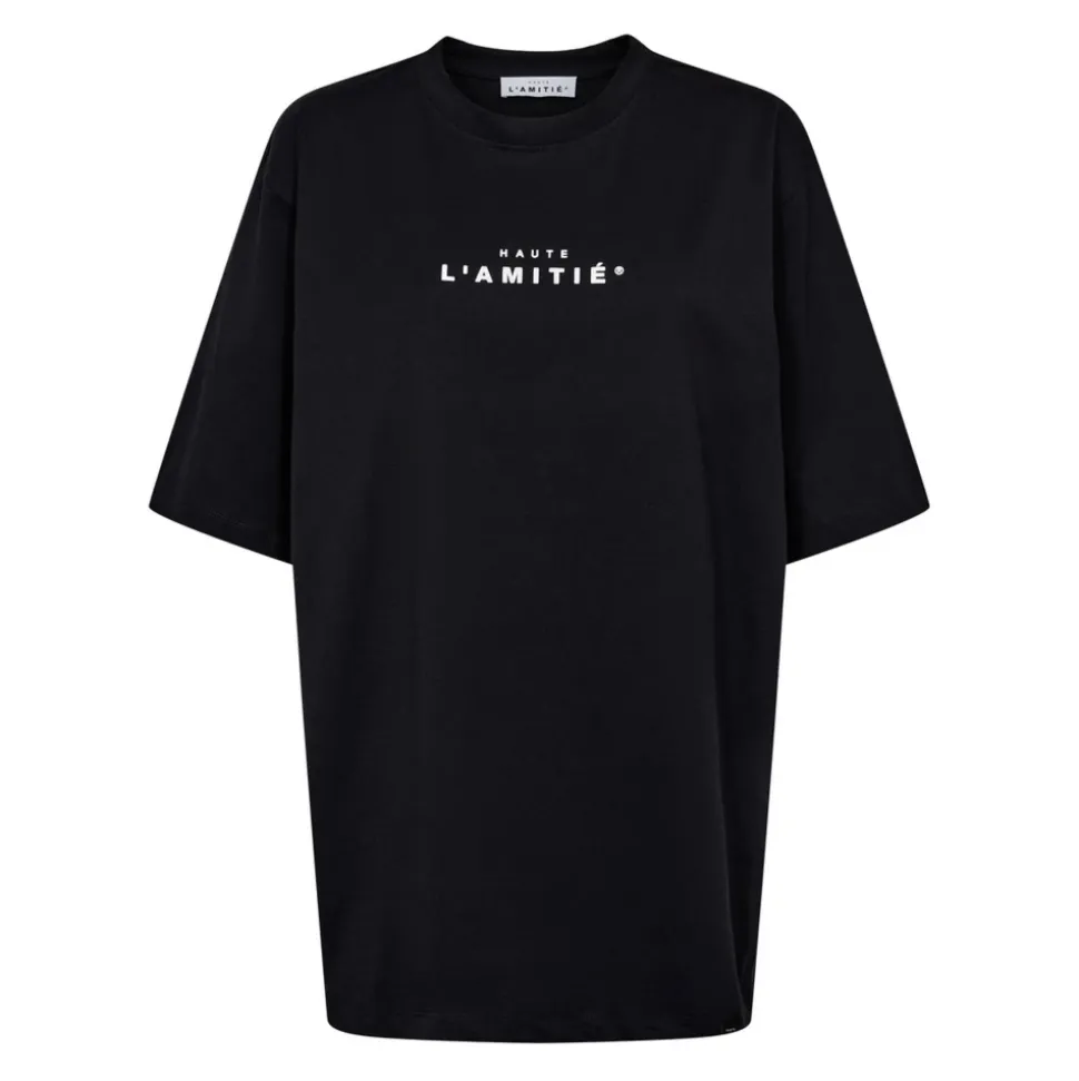 Curvey Lace Hem Tee