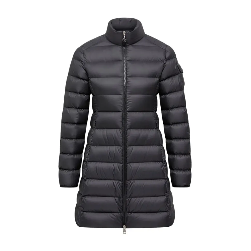 Elegante Chaqueta Plumífero de Longitud Media