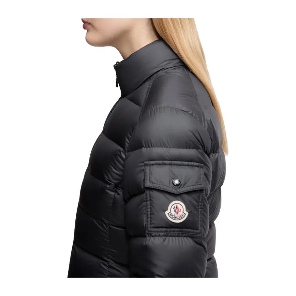 Elegante Chaqueta Plumífero de Longitud Media