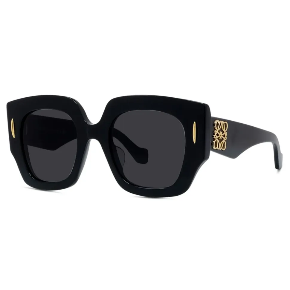 Elegantes Gafas de Sol Oversize Acetato Negro