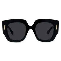 Elegantes Gafas de Sol Oversize Acetato Negro