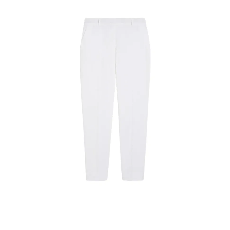 Elegantes Pantalones Cigarette con Detalles Clásicos