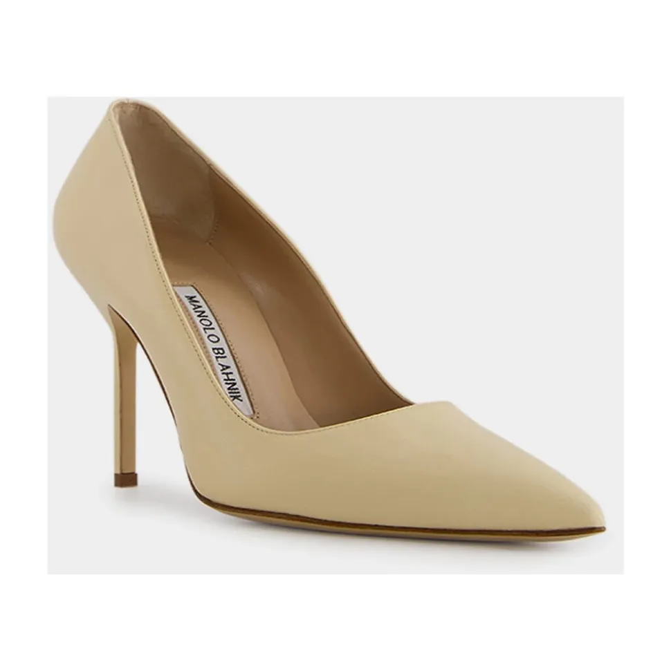 Elegantes Tacones de Aguja Nude