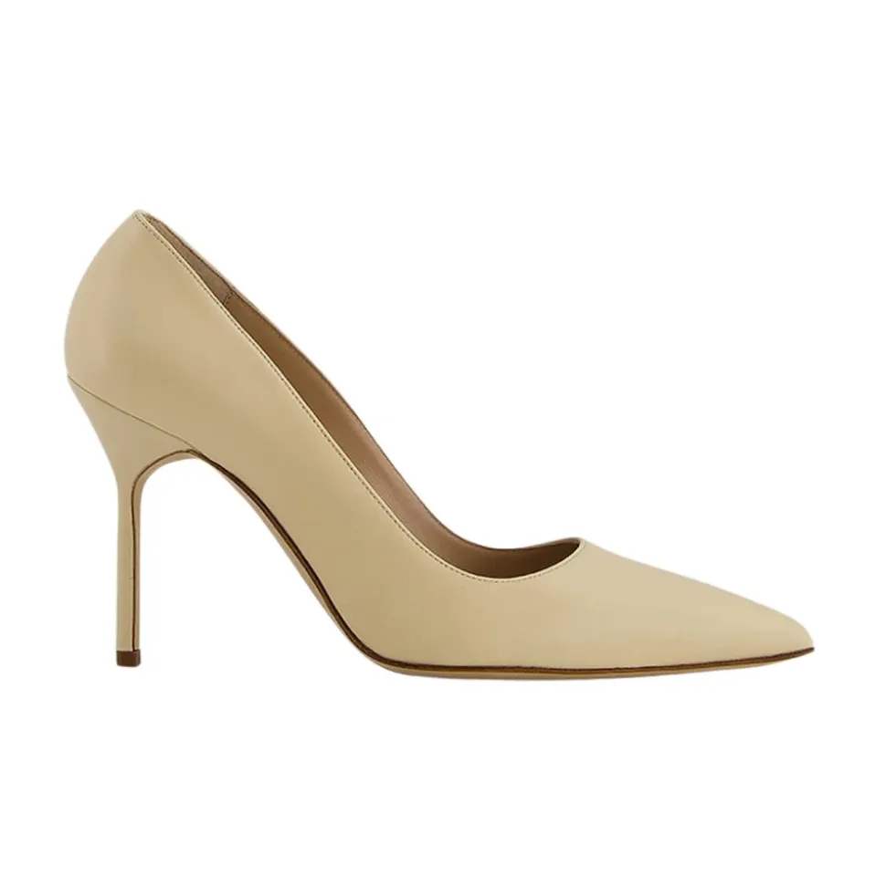 Elegantes Tacones de Aguja Nude