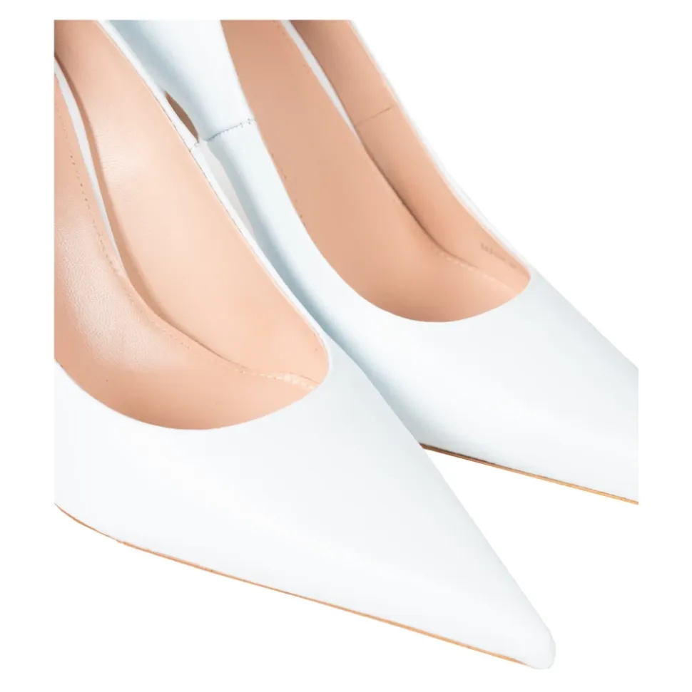 Elegantes Zapatos de Salón Destalonados con Punta