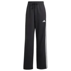 Essentials 3-Stripes Open Hem French Terry Pants