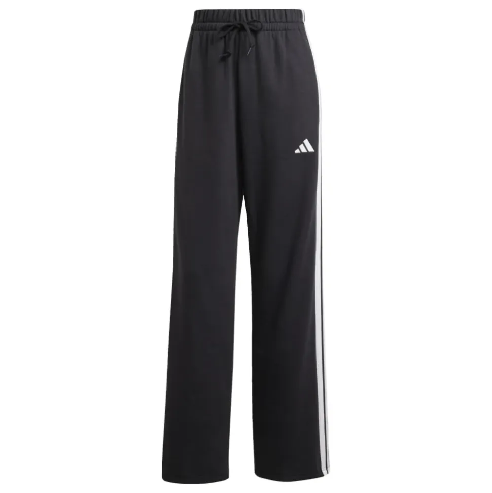 Essentials 3-Stripes Open Hem French Terry Pants