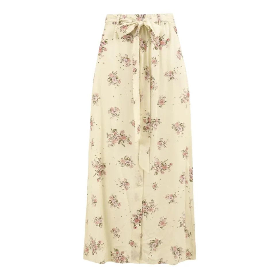 Falda Beige Gonna Donna Estilo