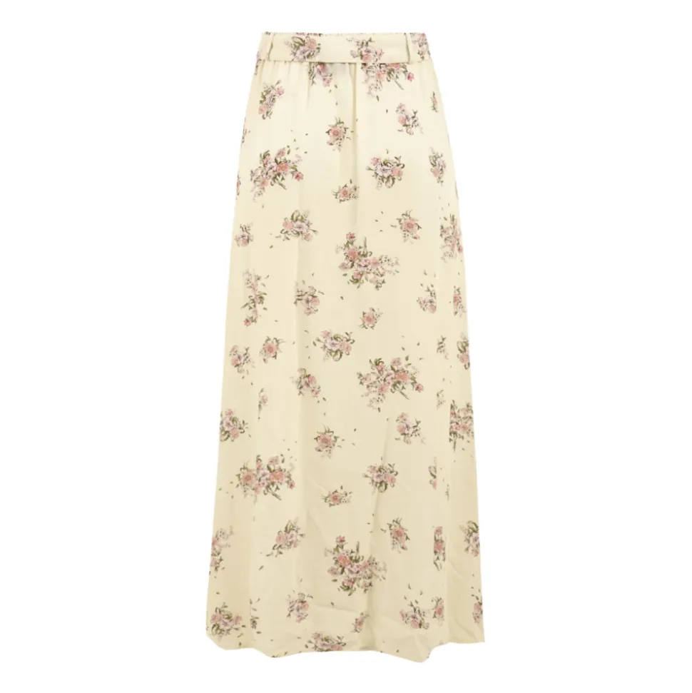 Falda Beige Gonna Donna Estilo