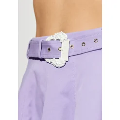Falda Corta Con Cinturón