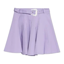 Falda Corta Con Cinturón