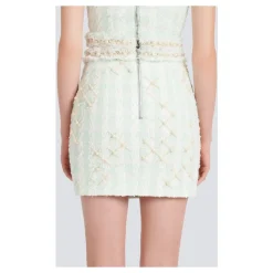 Falda Corta de Tweed