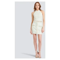 Falda Corta de Tweed