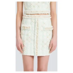 Falda Corta de Tweed