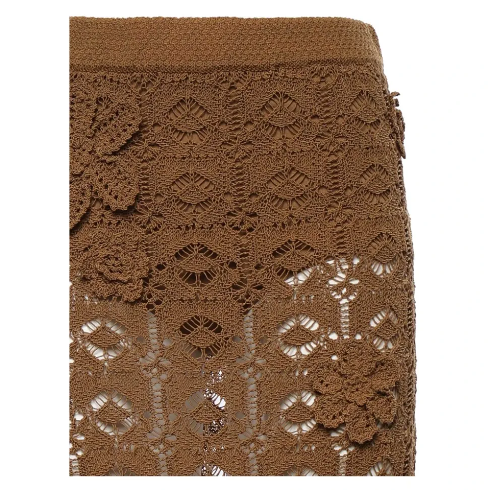 Falda de Crochet Rose