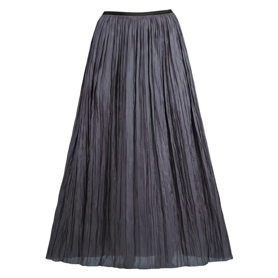 Falda Maxi Plisada