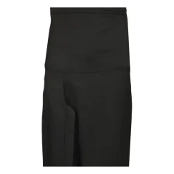 Falda Midi de Mezcla de Lana con Paneles