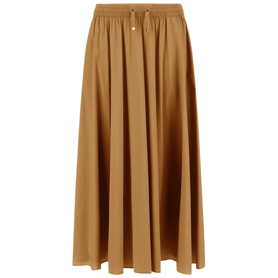 Falda midi evasé