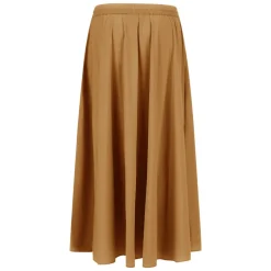 Falda midi evasé