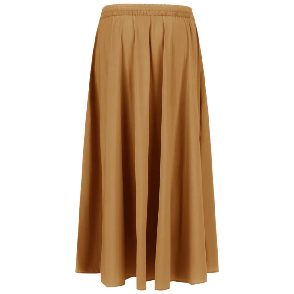 Falda midi evasé