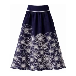 Falda Midi Richelieu