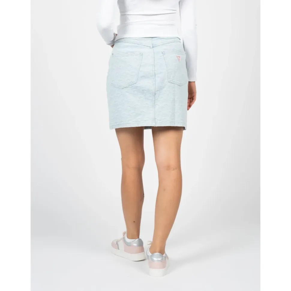 Falda Vaquera Estilo Clásico
