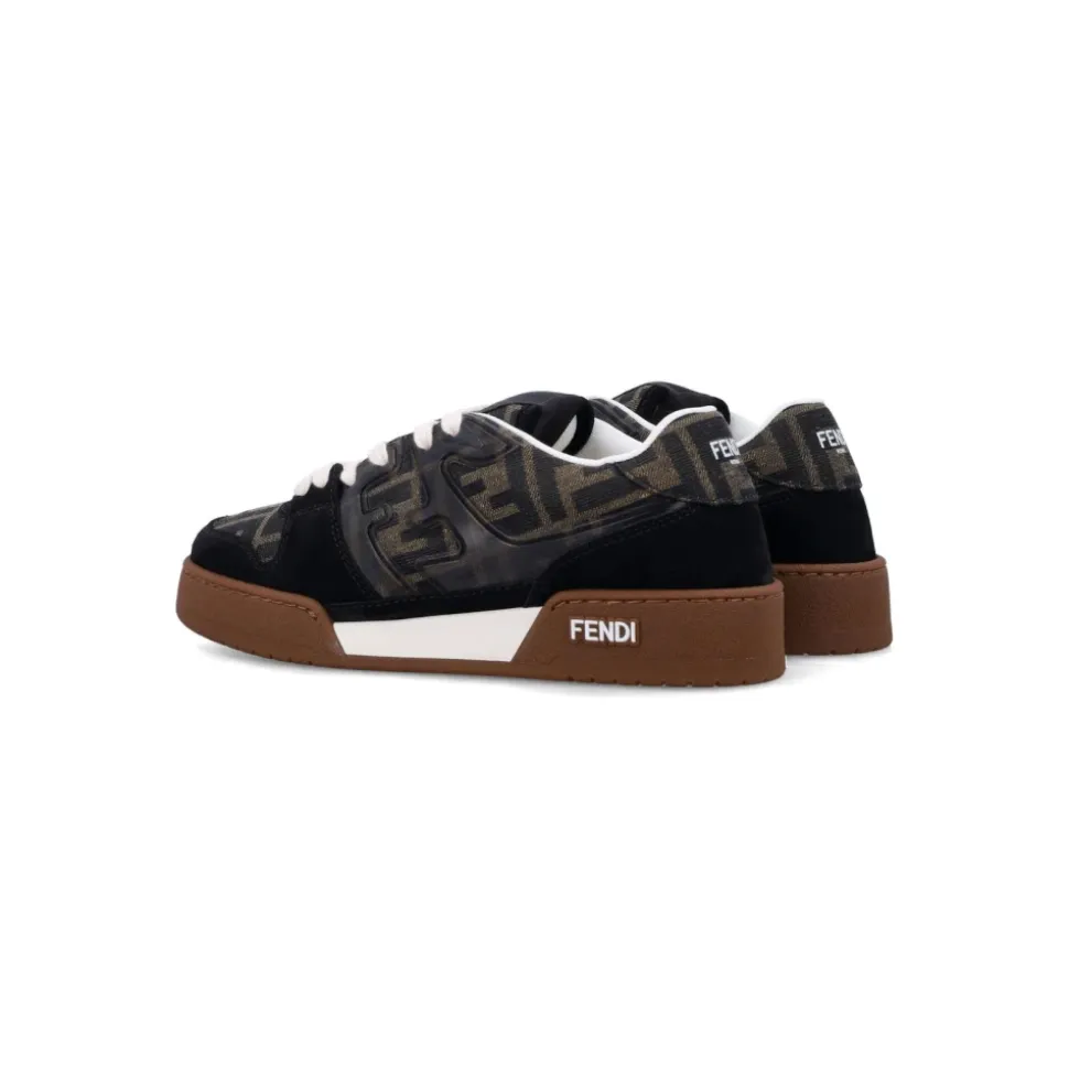 FF Monogram Low-Top Sneakers
