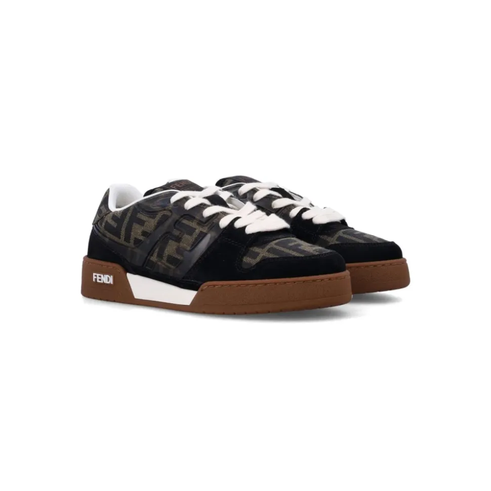 FF Monogram Low-Top Sneakers