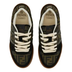 FF Monogram Low-Top Sneakers