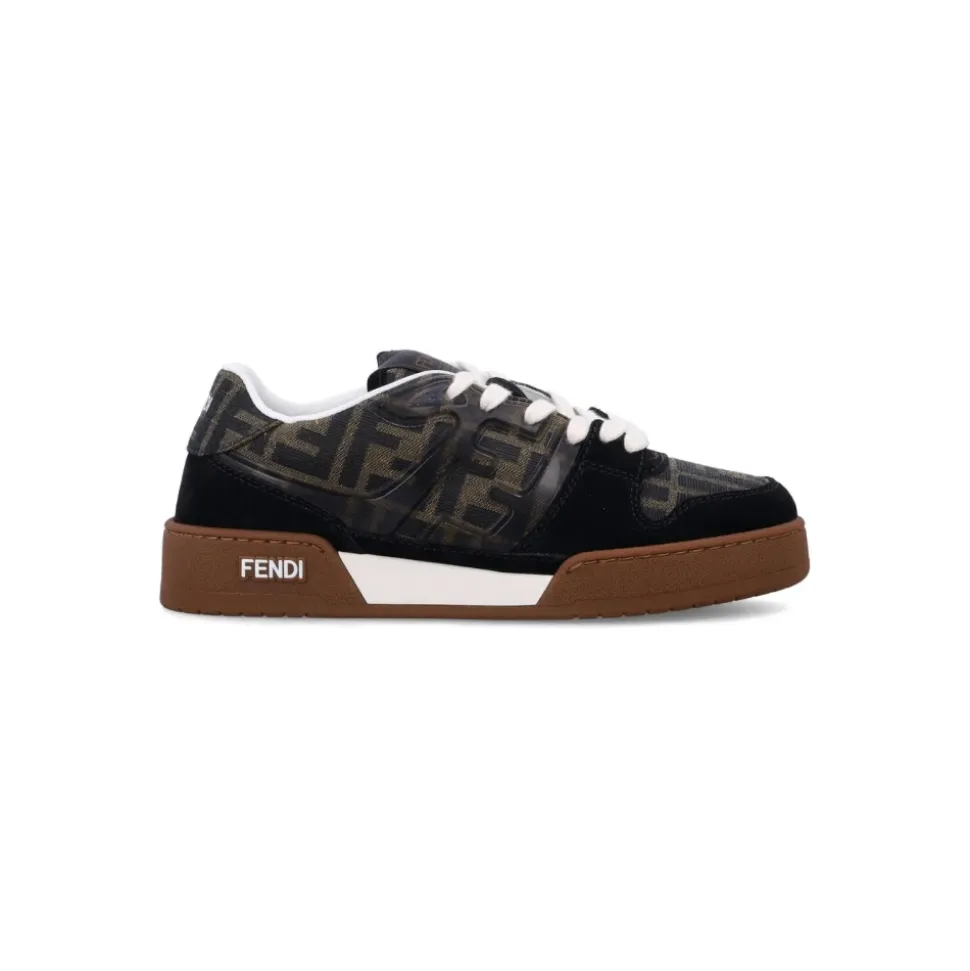 FF Monogram Low-Top Sneakers