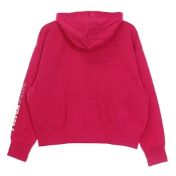 Fireberry/Blanco Sudadera con Capucha Cremallera Deportiva Air Top