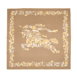 Floral EKD Silk Scarf