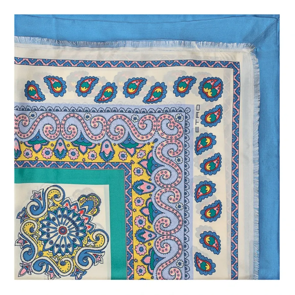 Foulard con estampado