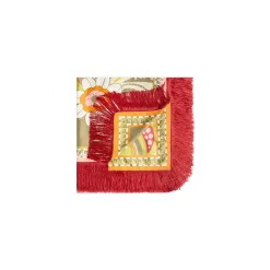Foulard Reversible con Flecos 90